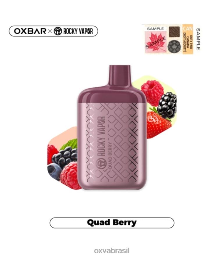 baga quádrupla OXVA brasil FXNB231 OXVA OXBAR 4500