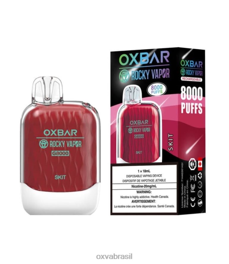 esquete OXVA disposable pod FXNB238 OXVA OXBAR G8000