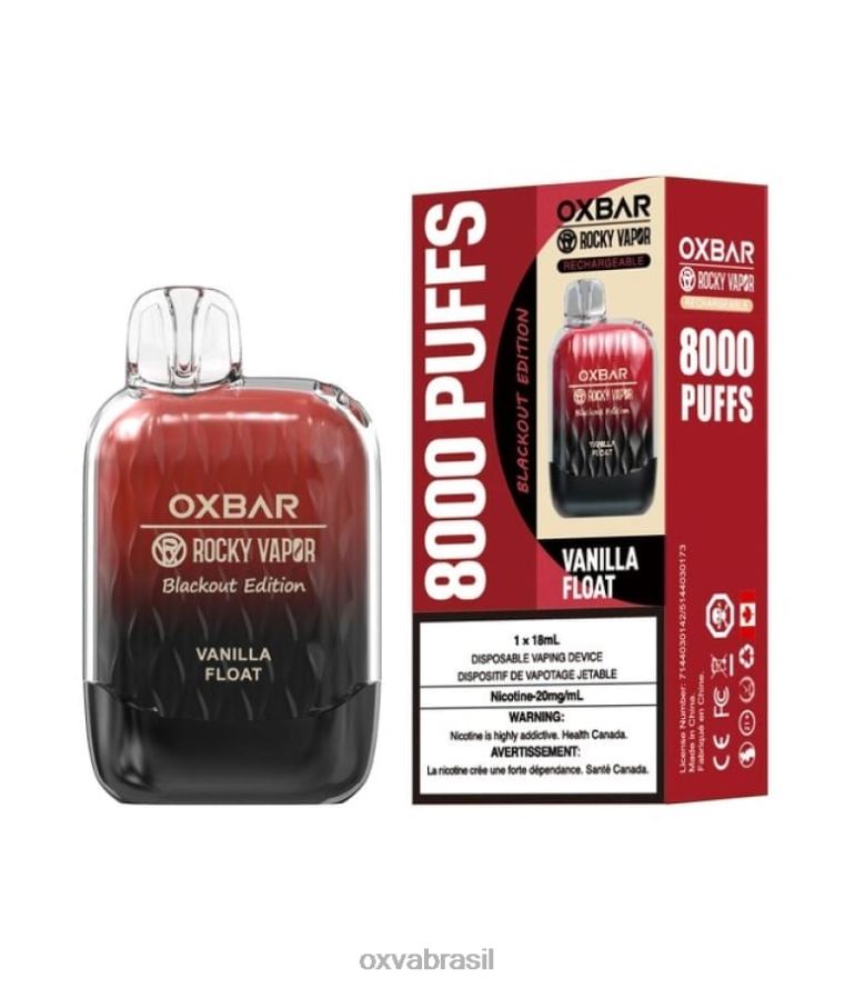 flutuador de baunilha OXVA vape brasil FXNB242 OXVA OXBAR G8000