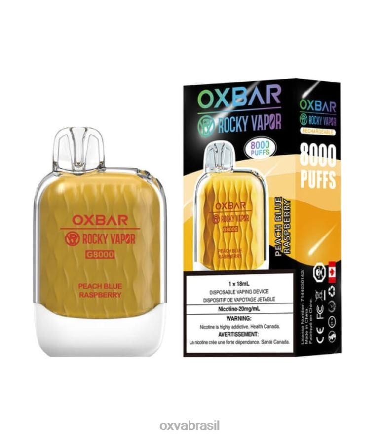 framboesa azul pêssego OXVA vape sale FXNB237 OXVA OXBAR G8000