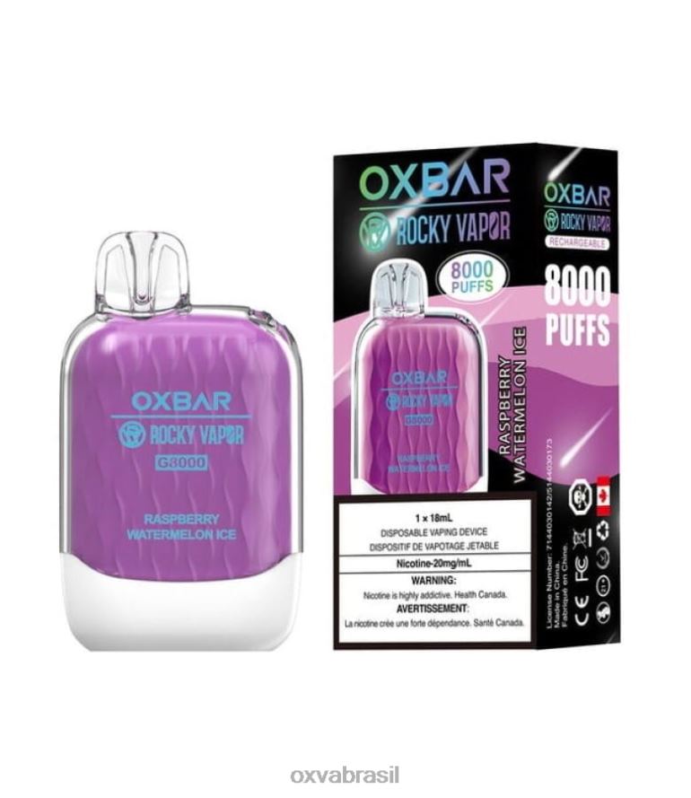 gelo de melancia de framboesa OXVA best vape FXNB240 OXVA OXBAR G8000
