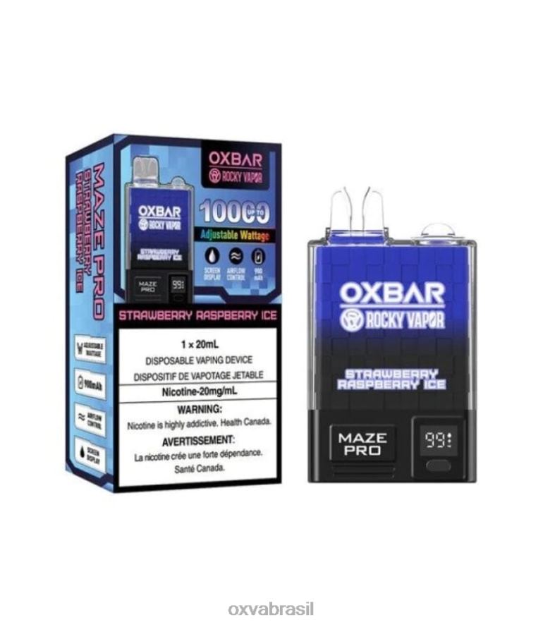 gelo de morango e framboesa OXVA best vape FXNB230 OXVA OXBAR MAZE PRO 10000