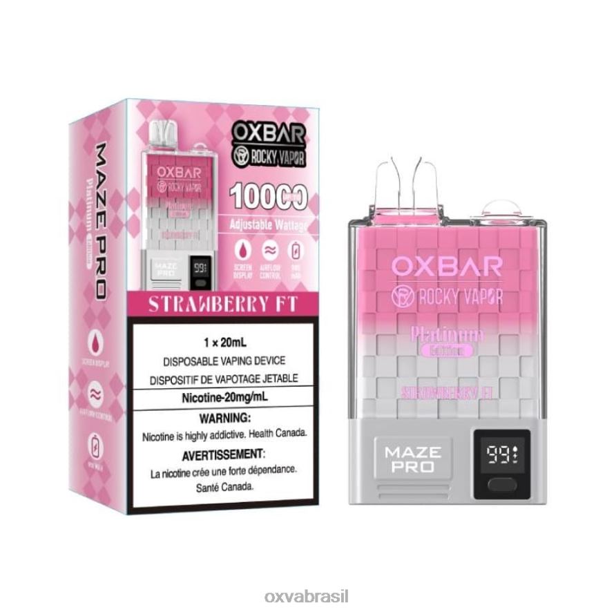 pés de morango OXVA vape pod FXNB213 OXVA OXBAR MAZE PRO 10000