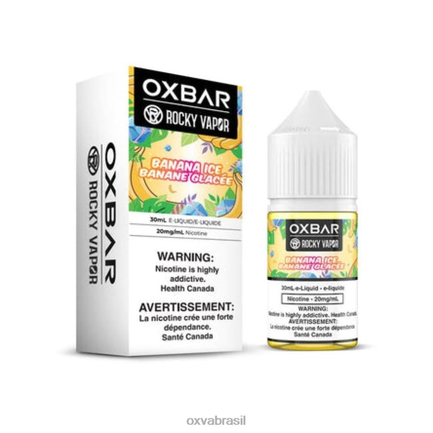 gelo de banana OXVA vape pods FXNB255 OXVA OXBAR 30ml de sal