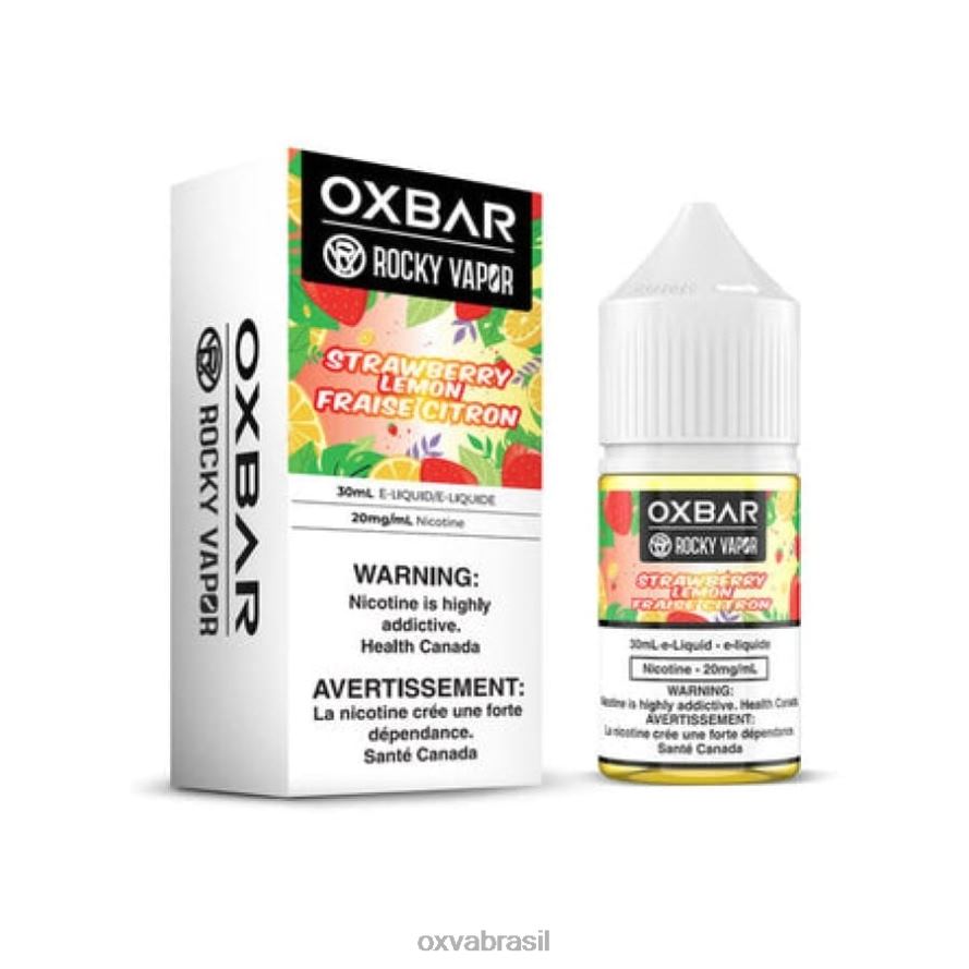limão morango OXVA vape brasil FXNB252 OXVA OXBAR 30ml de sal