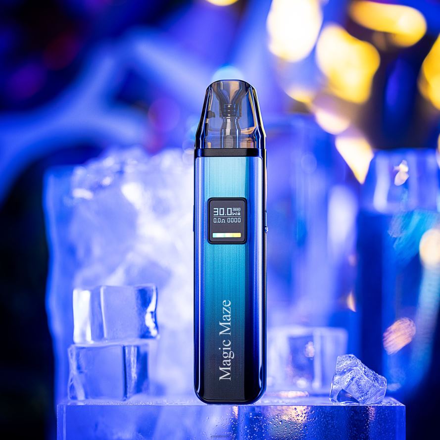 azul brilhante OXVA disposable pod FXNB2129 OXVA MAGIC MAZE XLIM PRO conjunto