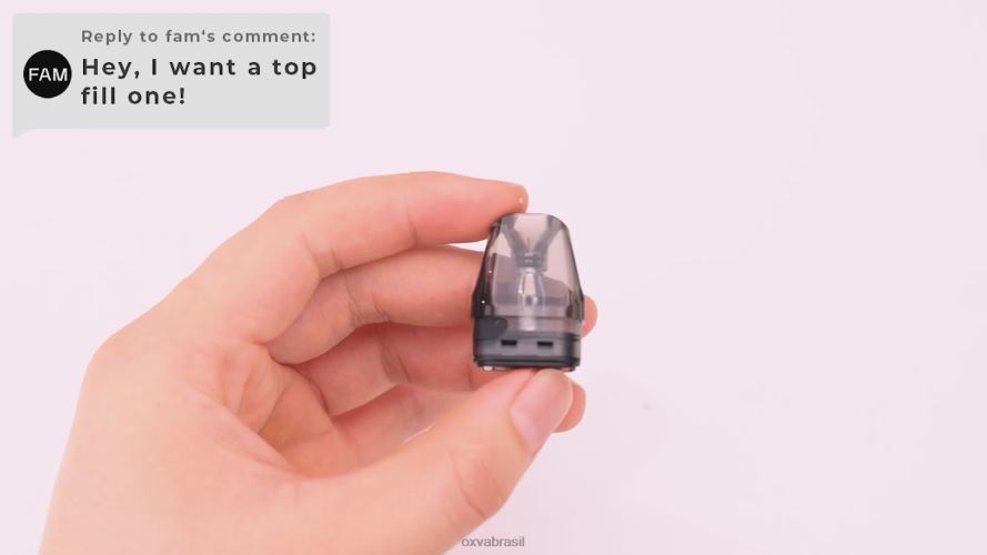 cinza OXVA vape pod FXNB283 OXVA XLIM V3 enchimento superior do cartucho